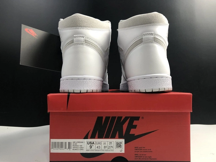 ’85 Grey” “Neutral Jordan 1 BQ4422-100 Air High 0924